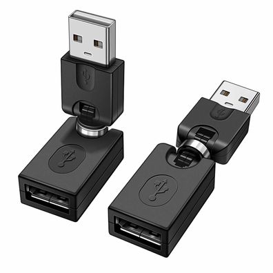 G37 USB A Buchse auf Stecker Adapter 360° Drehbar, Verlängerungskabel für PC/Laptop