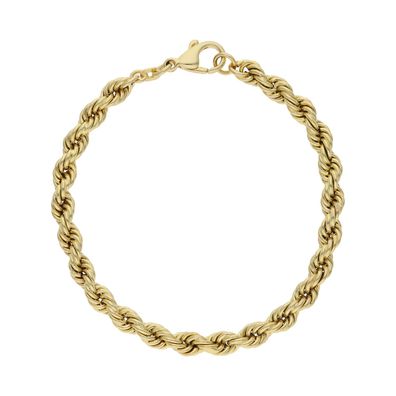 Armband Gold 585 Kordelkette Second Hand wie neu 25326139 getragen