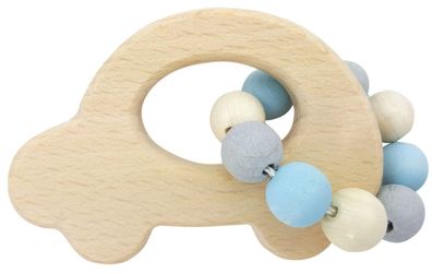 Babyspielzeug Greifrassel Auto BxLxH 90x50x80mm NEU Babyrassel Motorikrassel