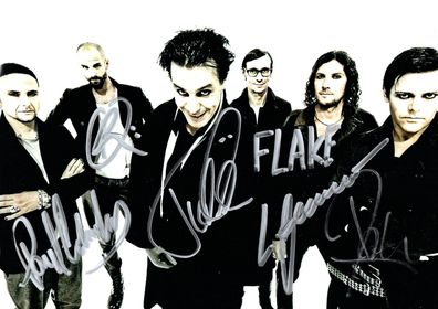 Rammstein Autogramm 20x30 cm - Echtes Sammlerstück für Fans