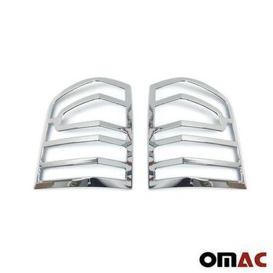 Rücklicht Leisten Heckleuchte für VW Multivan T5 2009-2015 Chrom ABS Silber 2tlg