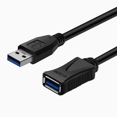 B02 USB 3.0 Verlängerungskabel Kabel Adapter 1m für PC LAPTOP Drücker Kontroller