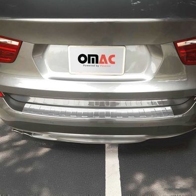 Ladekantenschutz Stoßstangenschutz für BMW X3 F25 2010-2017 Edelstahl Chrom