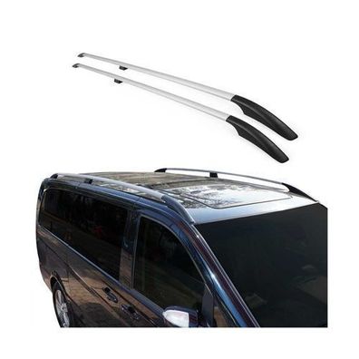 Dachreling Dachgepäckträger Relingträger für Mazda CX-5 2017-2025 Alu Silber 2x