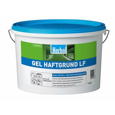 Herbol Gel Haftgrund LF 12,5 Liter bläulich transparent