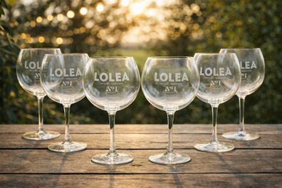 Lolea Sangria No.1 Stilglas Ballonglas - 6er Set Original Lolea Gläser