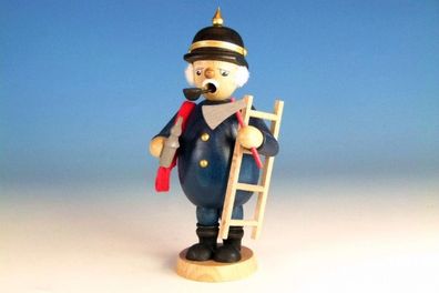 Räuchermann Feuerwehrmann mit Leiter Höhe=16,5cm NEU Räuchermann Räucherfigur