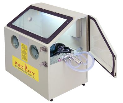 Sandstrahlkabine 110 Liter inkl. Zubehör, SB11AJ, 01386