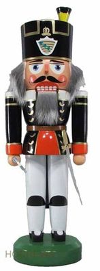 Nussknacker Bergmann schwarz BxHxT 11x38x11,5cm NEU Weihnachten Seiffen Nutcracke