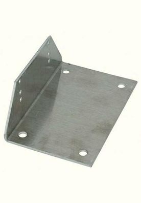 SOLARA Aluminium Montagewinkel HSP400 6 Aluminiumwinkel inkl. Schrauben, Silber