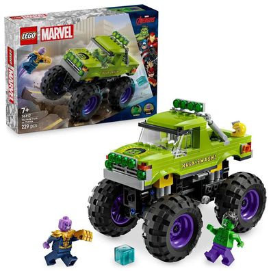 76312 Lego S.h. Marvel Hulk-Truck Vs. Thanos