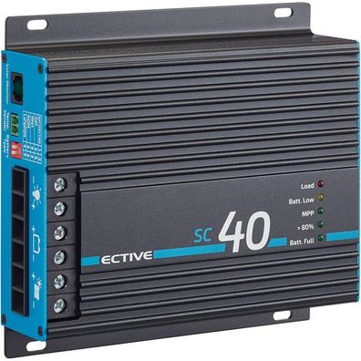 ECTIVE SC 40 MPPT Solar-Laderegler 12/24V Versorgungsbat. 480Wp/960Wp 50V 40A