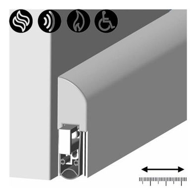 Athmer Schall Ex L-15 FS Bodentürdichtung Absenkdichtung einseitig Schallschutz