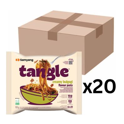 20er-Pack Samyang Tangle Pasta Creamy Bulgogi 105g