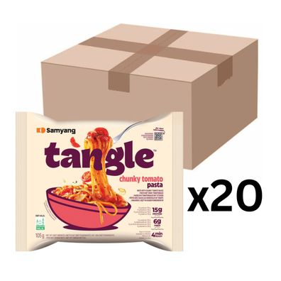 20er-Pack Samyang Tangle Pasta Chunky Tomato 105g