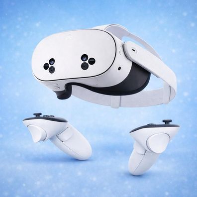 META Quest 3S 128GB All-in-One-Headset VR Brille - Weiß