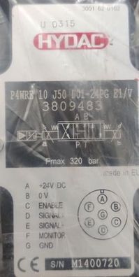 HYDAC Hydraulic Spare part 8200931856