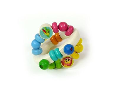 Babyspielzeug Rassel Dschungel BxLxH 80x60x80mm NEU Babyrassel Motorikrassel