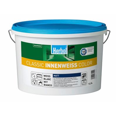Herbol Classic Innenweiss Color 12,5 Liter