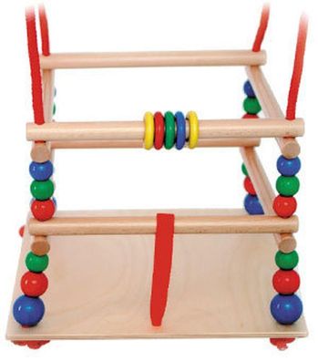 Schaukelspielzeug Gitterschaukel Bunt BxLxH 300x300x270mm NEU Schaukel Kinder