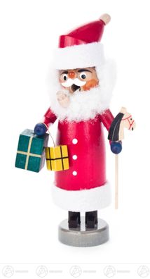 Räuchermann Mini-Räuchermann Weihnachtsmann BxHxT 7 cmx14cmx6,5cm NEU Erzgebirge