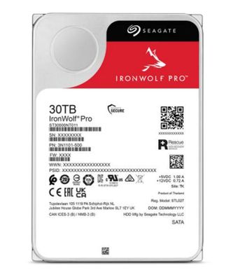 IronWolf Pro 30 TB, Festplatte SATA 6 Gb/s, 3,5"