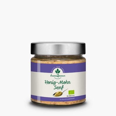 Senf mit Honig Mohn 200g