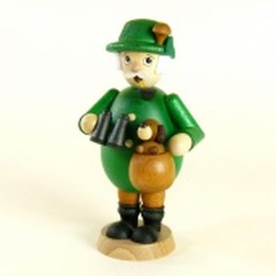 Räuchermann Jäger mit Hund Höhe=15,2cm NEU Räuchermann Rauchmann Räucherfigur