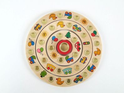 Holzdekoration 3 Geburtstagsringe im Set BxLxH 215x20x215mm NEU Geburtstag