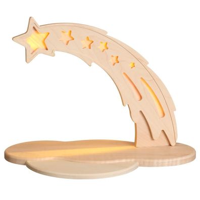 Schwibbogen Schweif unbestückt mit LED elektrisch HxLxB 30x36,5x16cm NEU