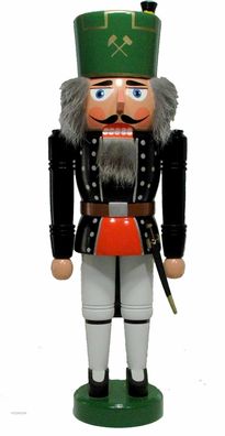Nussknacker Bergmann Höhe 42cm NEU Weihnachten Seiffen Nutcracker Nüsse Erzgebir