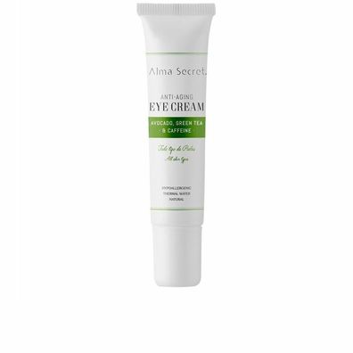 EYE CREAM antiedad con aguacate, té verde & cafeína 10ml