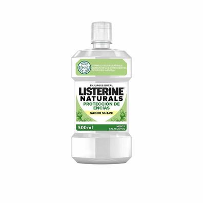 Listerine Naturals Enjuague Bucal Protección Encías 500ml