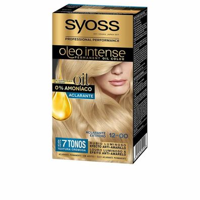 Syoss Oleo Intense Permanent Hair Color 12-0 Extreme Lightening