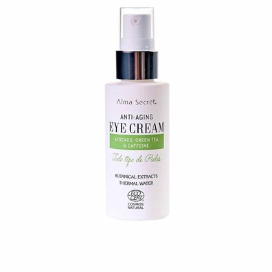 Alma Secret Eye Cream Antiedad Con Aguacate, Té Verde y Cafeína Botanica