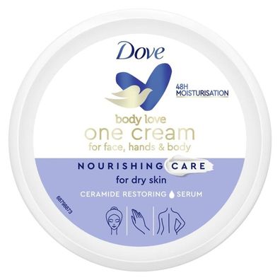 Cr Body Dove One Cream P- Seca 250ml