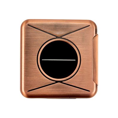 Passatore Zigarrenschneider, Metall Kerbschnitt kupfer antik - Ø 8 mm