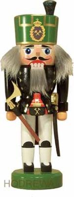 Nussknacker Knappschaftsältester Höhe 23,5cm NEU Weihnachten Seiffen Nutcracker N