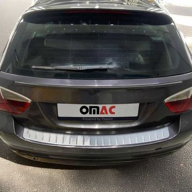 Ladekantenschutz Stoßstange für BMW 3er E91 Touring 2004-2012 Edelstahl Chrom