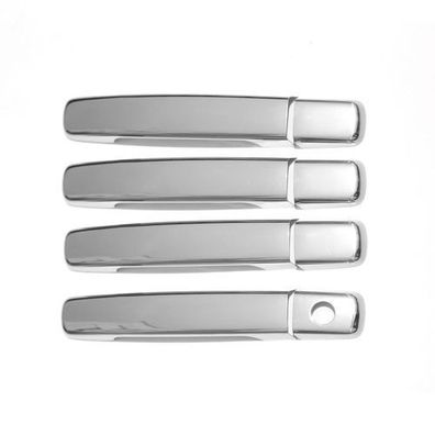 Türgriff Blende Türgriffkappen für Nissan Qashqai + 2 2006-2013 Edelstahl 8x