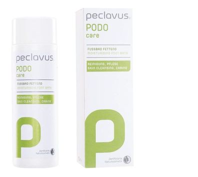 peclavus PODOcare Fußbad fettend, 150 ml
