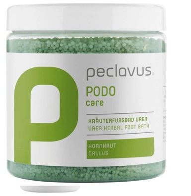 peclavus PODOcare Kräuterfußbad Urea, 500 g