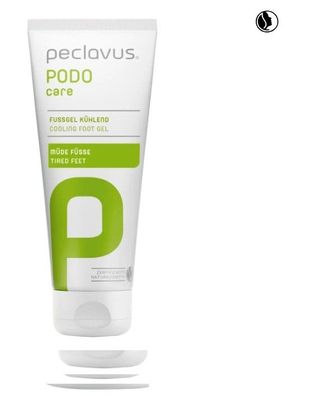 peclavus PODOcare Fußgel kühlend, 100 ml