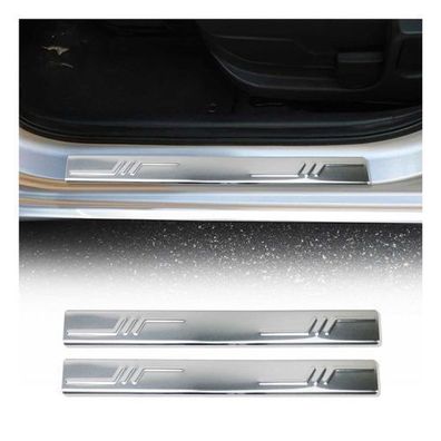 Einstiegsleisten Türschweller für Smart ForTwo Cabriolet 2015-2025 Edelstahl 2x