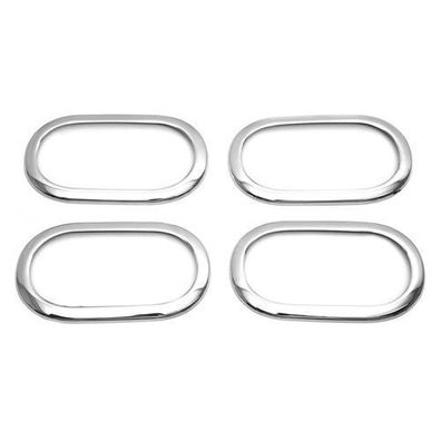 Türgriff Blende Türgriffkappen für Renault Master 2010-2025 Edelstahl Silber 4x