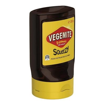Vegemite Squeezy Yeast Extract Spread Hefeextrakt 200 g