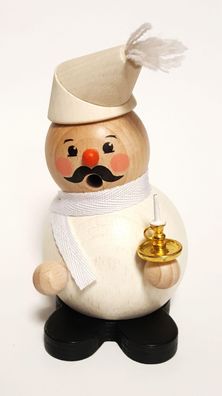 Räuchermann Schlafmütze mit Kerze BxHxT 8,5x12x8,5cm NEU Rauchen Döskopp Träumer