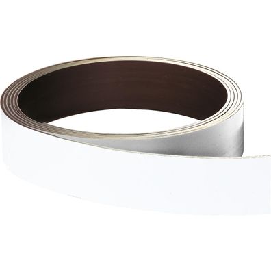 Franken Magnetband, (L)10.000 x (T)0,8 x (H)10 mm, weiá
