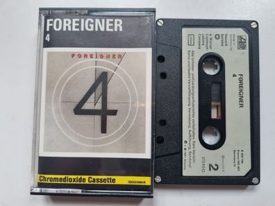 Foreigner - 4 Cassette Germany/ Urgent/ Juke Box Hero