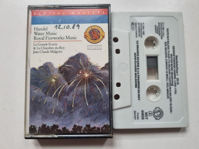 Jean-Claude Malgoire - Handel Water Music Cassette Holland